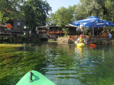 Paddlerrast vor Bihac